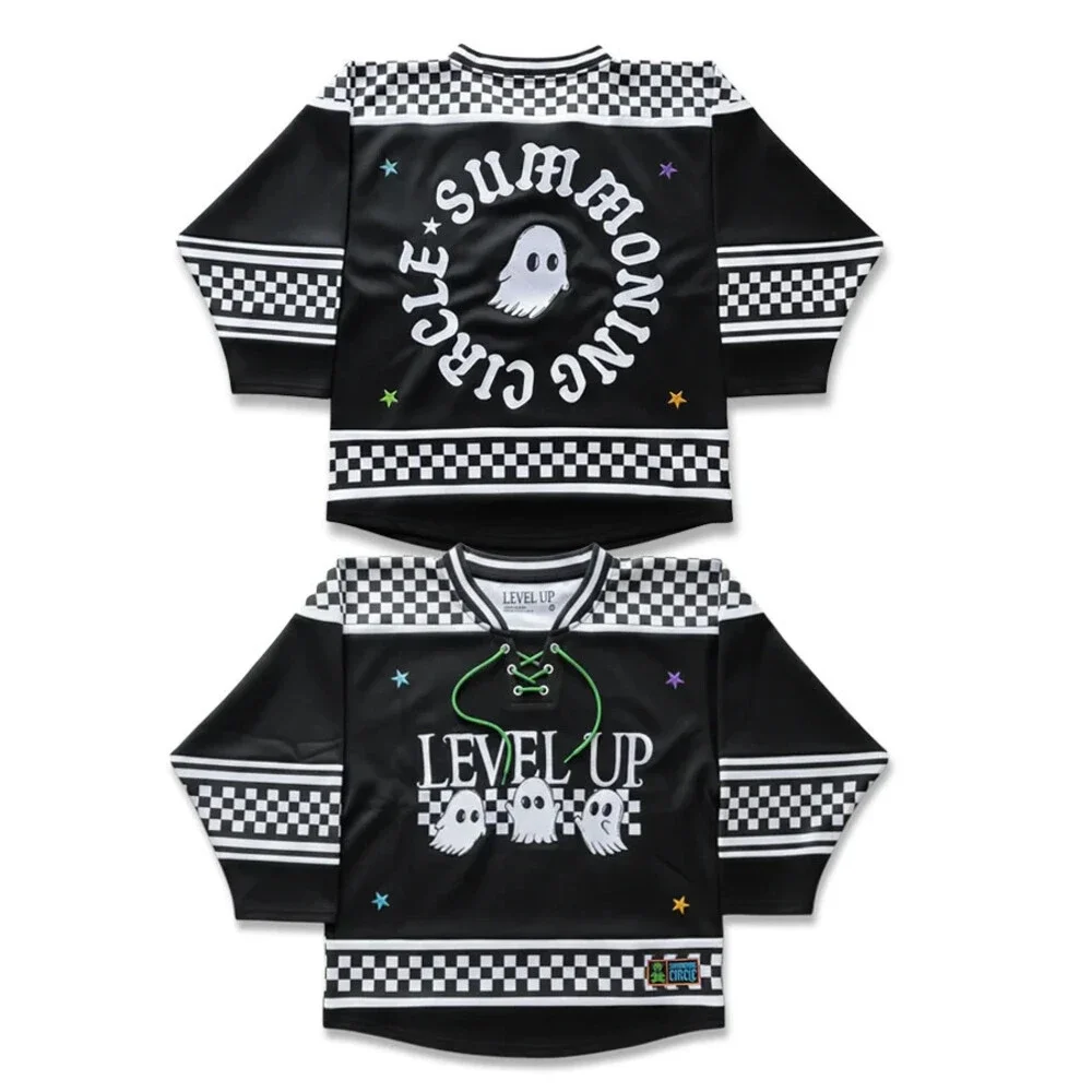 Level Up - Summoning Ghost Hockey Jersey Size Large (L)